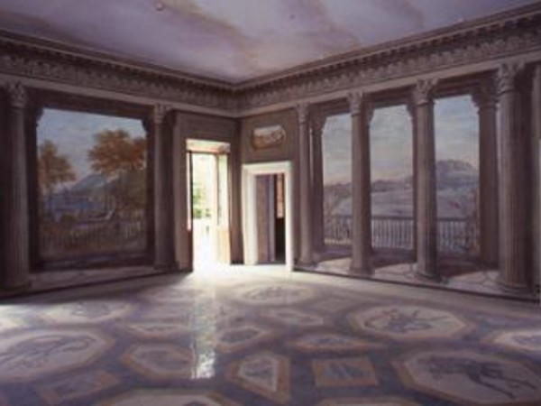 Sala delle vedute di Napoli, Musei di Villa Torlonia - Casino dei Principi, Roma