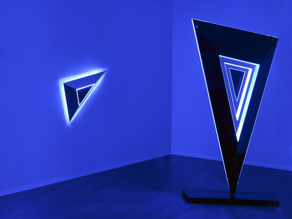 Nanda Vigo, Lights Forever, 2013, installation view