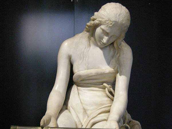 Antonio Canova, Maddalena penitente, 1793-1796, marmo, cm 90