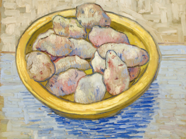 Vincent van Gogh, Natura morta con patate, 1888. Olio su tela, cm 39,5 x 47,5. © Kröller-Mu?ller Museum