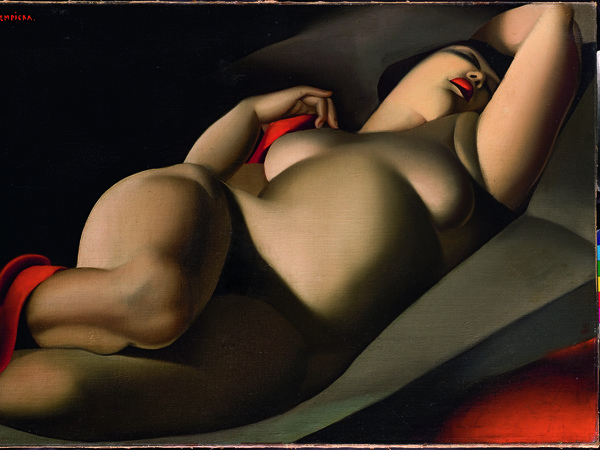 Tamara de Lempicka, La bella Rafaëla, 1927. Olio su tela, 64x91 cm. Collezione Sir Tim Rice, © Tamara Art Heritage. Licensed by MMI NYC/ ADAGP Paris/ SIAE Roma 2015