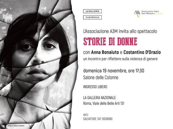 Storie di donne, Galleria Nazionale d’Arte Moderna e Contemporanea, Roma