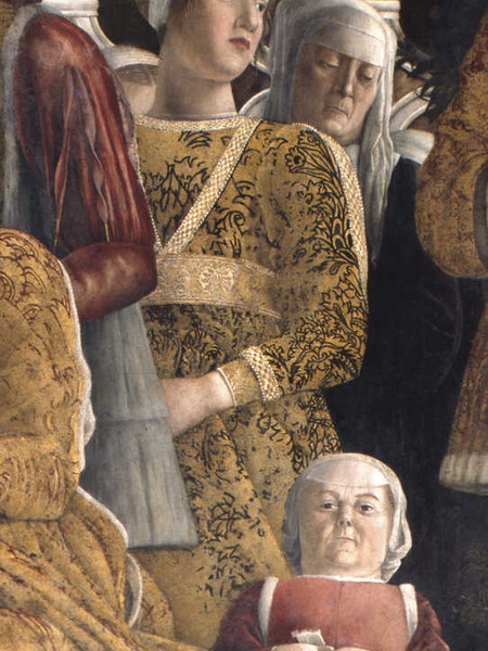 Camera degli Sposi, Da Mantova al Württemberg: Barbara Gonzaga e la sua corte
