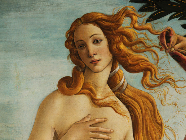 Sandro Botticelli, Nascita di Venere, 1486-1486, Tempera su pannello, 1.72 × 2.78 m, Firenze, Galleria degli Uffizi