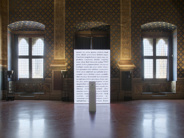 Giovanni Caccamo, Muro del cambiamento, Palazzo Vecchio, Firenze I Ph. Niko Coniglio