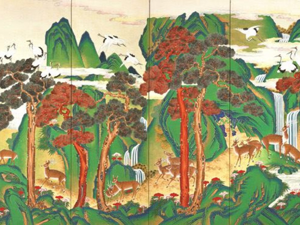 Korean Folk Painting. Pittura tradizionale coreana Minhwa