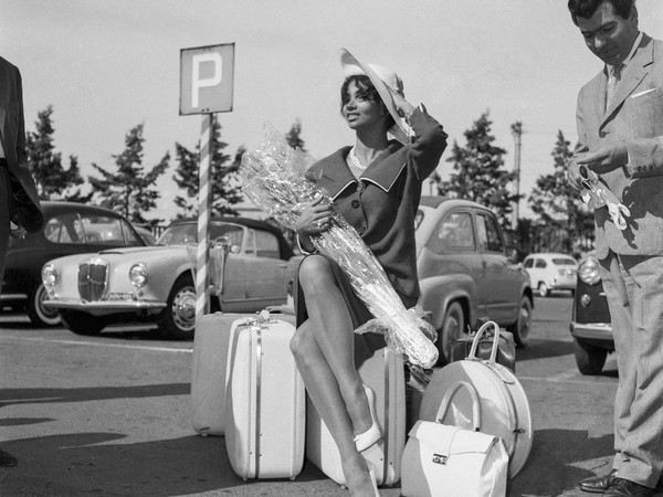 Arrivo dell'atrrice cubana Chelo Alonso all'aereoporto di Ciampino, 1959 | © Archivio Storico Luce<br />