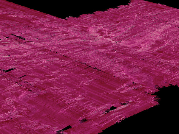 Suono sonar multibeam di Reykjanes Ridge nell'Oceano Atlantico | © <em>Territorial Agency: Oceans in Transformation</em> è commissionato da TBA21–Academy<br />