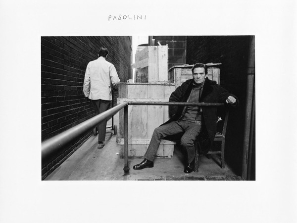 Pier Paolo Pasolini, New York 1969 I Ph. Duane Michals
