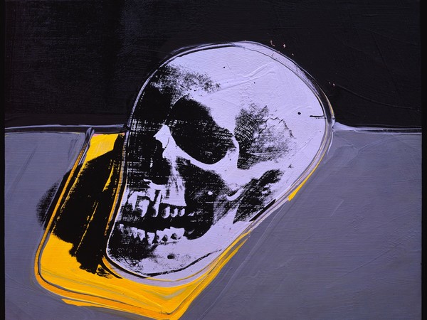 Andy Warhol, Skull (Ayn/Grey), 1976. Collezione Brant Foundation
