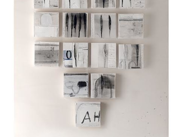 Mauro Pipani, Gli Alberi sono anime (2015),  20x 20 cadauna, pellicole, lastre offset, inchiostri, graffite