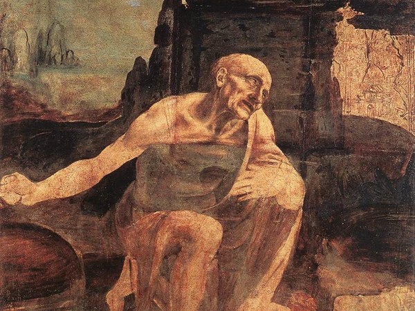 Leonardo Da Vinci, San Girolamo, 1482 ca., Olio su tavola, 103 x 74 cm, Città del Vaticano, Musei Vaticani, Pinacoteca Vaticana