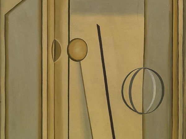Giorgio Morandi (Bologna 1890 - 1964), Natura morta con palla, 1918, Olio su tela, 65.5 x 55 cm, Milano, Museo del Novecento, Galleria del Futurismo, Collezione Jucker, 1992