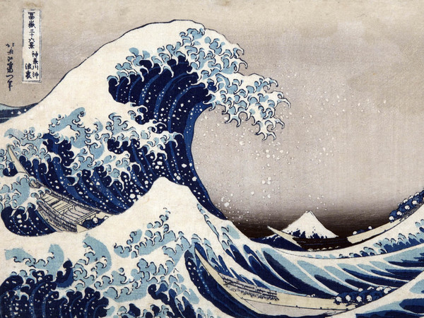 Katsushika Hokusai, La Grande Onda presso la costa di Kanagawa