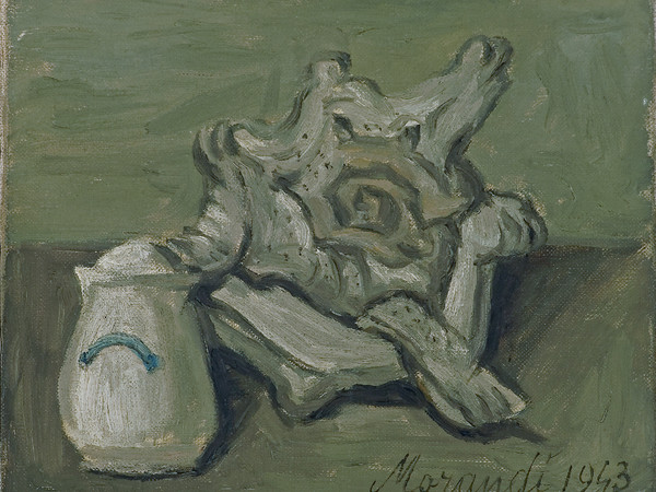 Giorgio Morandi, Natura morta (Conchiglie), 1943, olio su tela. Collezione privata. Provenienza: deposito in comodato gratuito da gennaio 2017