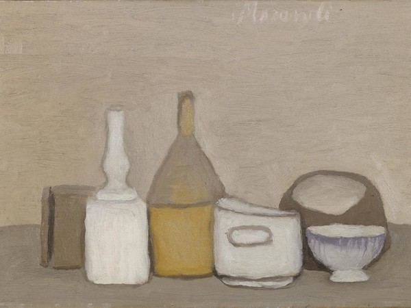 Giorgio Morandi, Natura morta, 1946, olio su tela, cm 32,4x48