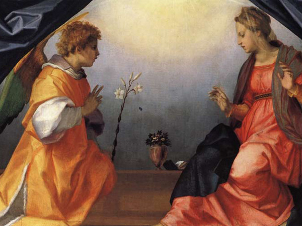 Andrea del Sarto, Annunciazione. Firenze, Galleria Palatina