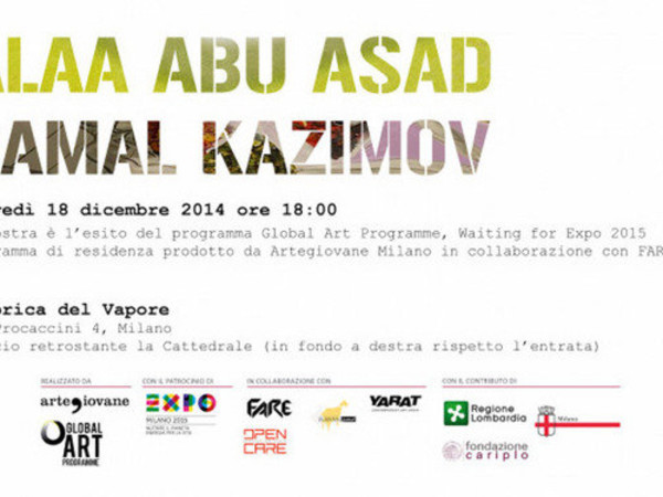 Alaa Abu Asad Ramal Kazimov, Fabbrica del Vapore, Milano