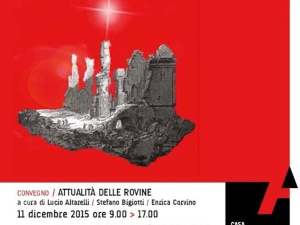 Convegno e mostra Casa dell'Architettura, Roma