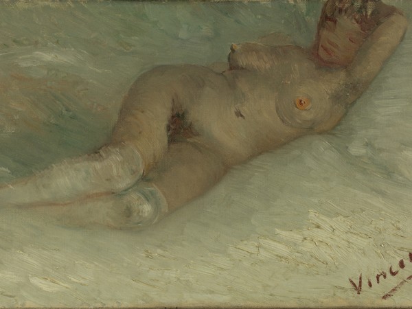 Vincent van Gogh, Nudo disteso, Inizio 1887, Otterlo Museum