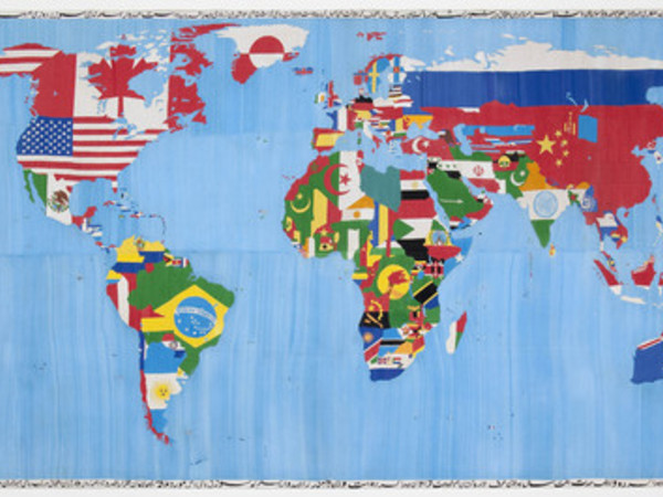 Alighiero Boetti. Tra sè e sè. Abbracciare il mondo, Galleria Christian Stein, Milano