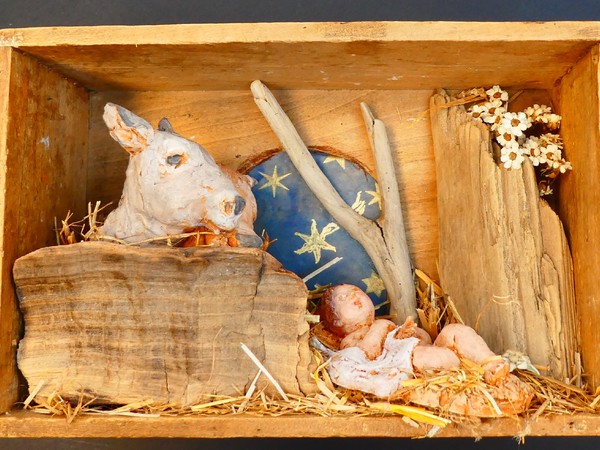 Francamaria Fiorini, Presepio simbolico in scarabattola