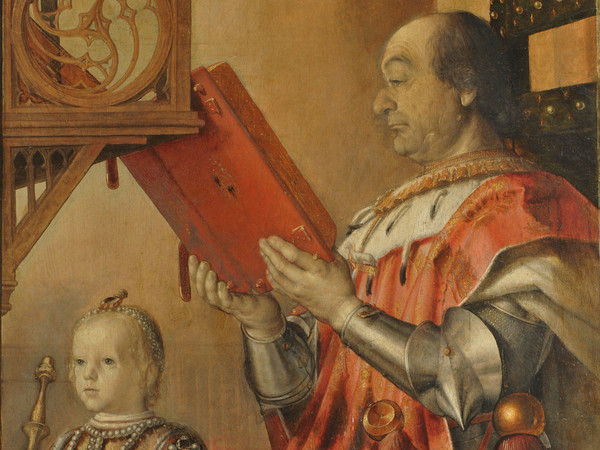 Pedro Beruguete, Ritratto di Federico da Montefeltro e del piccolo Guidobaldo, Tavola, Urbino, Galleria Nazionale delle Marche