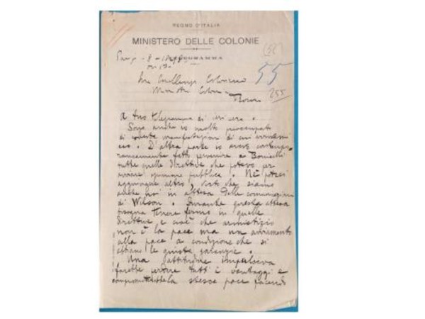 Cento anni dalla Grande Guerra… per non dimenticare…, Archivio di Stato, Catanzaro