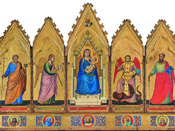 Giotto, Polittico di Bologna, 1332 - 1334 ca. Tempera e oro su tavola, dalla Rocca di Galliera (Bologna). Bologna, Pinacoteca Nazionale Su gentile concessione del Ministero per i Beni e le Attività Culturali e il Turismo – Pinacoteca Nazionale, Bologna