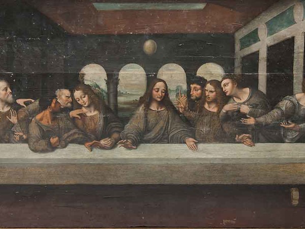 Marco d’Oggiono da Leonardo da Vinci, Ultima Cena, Inizio XVI secolo, Milano, Pinacoteca di Brera | © Mibac - Pinacoteca di Brera | Marco d’Oggiono (1470 - 1549) fu tra i primi artisti a realizzare una copia dell'Ultima Cena di Leonardo