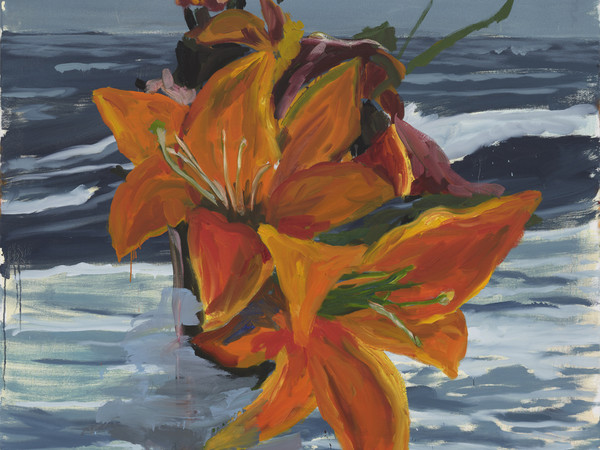 Enrique Martínez Celaya, The Omen (Orange Lily)