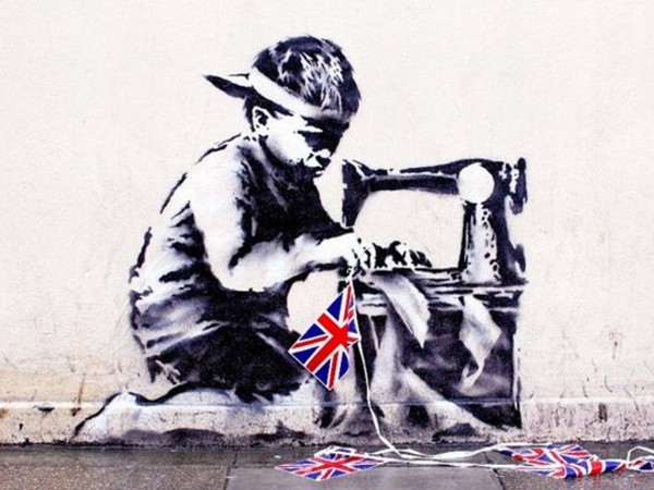 Banksy, Slave Labour, 2012