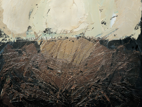 William Congdon, Roveto 3, 1979. Olio su pannello, cm 80x90. Milano, collezione privata