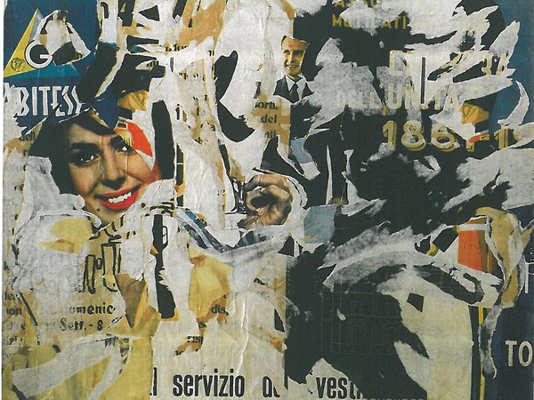 Mimmo Rotella, Commercio e Unità, 1962