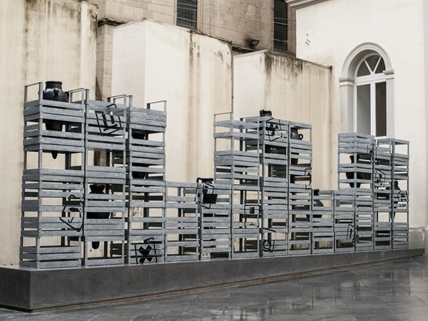 The Big Archive 1994-2014. Installazione di Perino & Vele, Museo MADRE, Napoli