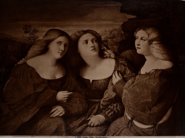 Negretti Iacopo (Palma il Vecchio), Les trois soeurs