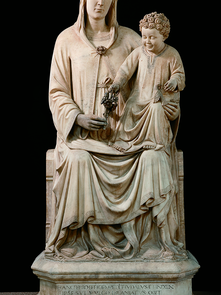 Attr. a Piero di Giovanni Tedesco (Firenze e Orvieto, doc. 1386-1402), Madonna della Rosa, 