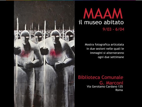 MAAM: il museo abitato, Biblioteca Comunale Guglielmo Marconi, Roma