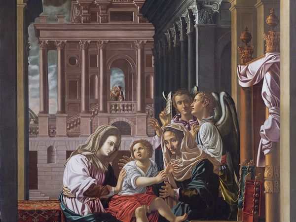 Francesco da Martina, S. Anna e Maria con bambino, 1633, cm. 265 x 376