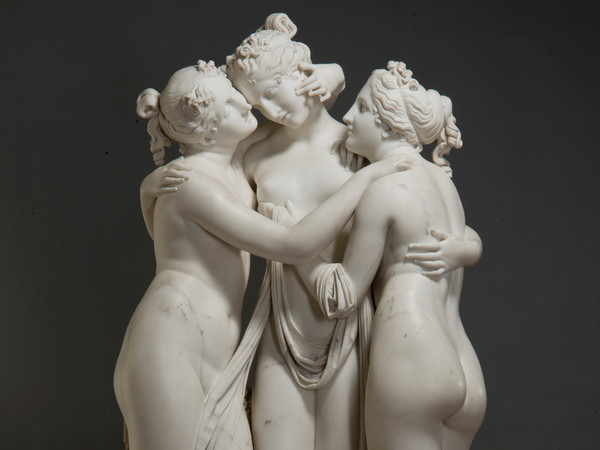 Antonio Canova, Le Tre Grazie, 1812 - 1816, Marmo, 103 x 64 x 182 cm | Foto: © Leonard Kheifets, San Pietroburgo, Museo Statale Ermitage, 2019