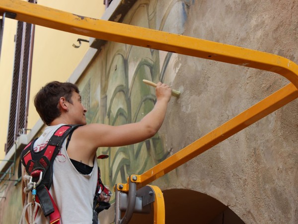 Veronica Villa, Biennale del Muro Dipinto di Dozza 2021 