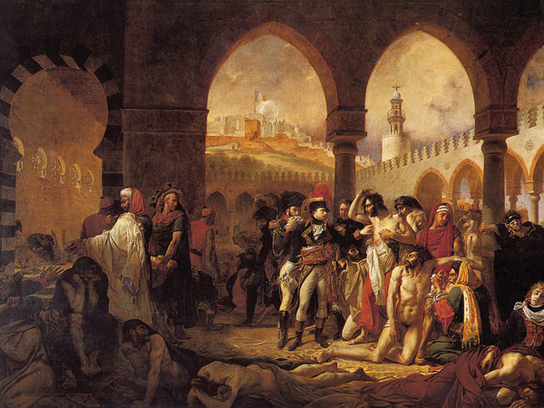Antoine Jean Gros, Bonaparte visita gli appestati di Giaffa, 1804