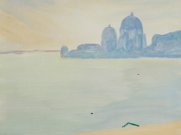 Virgilio Guidi, <em>Punta della Dogana</em>, 1948-1950, Olio su tela, 60 x 70 cm