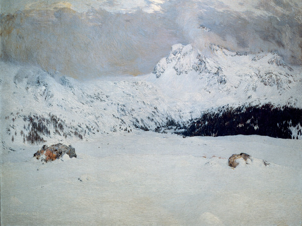 Cesare Maggi, La prima neve, 1907, Roma, Galleria Nazionale d'Arte Moderna e Contemporanea