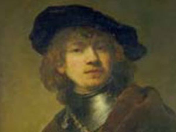 Un autoritratto di Rembrandt Harmenszoon van Rijn