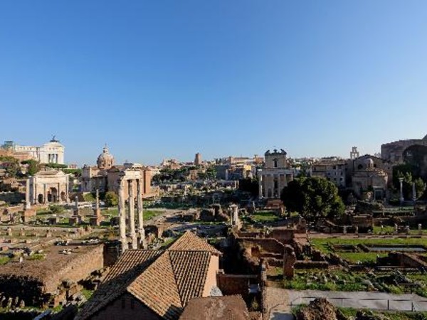 Veduta del Foro Romano dal Palatino, Roma