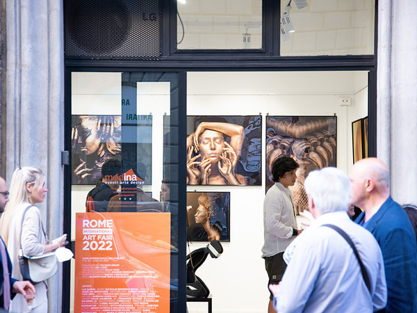 ROME INTERNATIONAL ART FAIR 2022. Image courtesy of ITSLIQUID Group | Medina Art Gallery