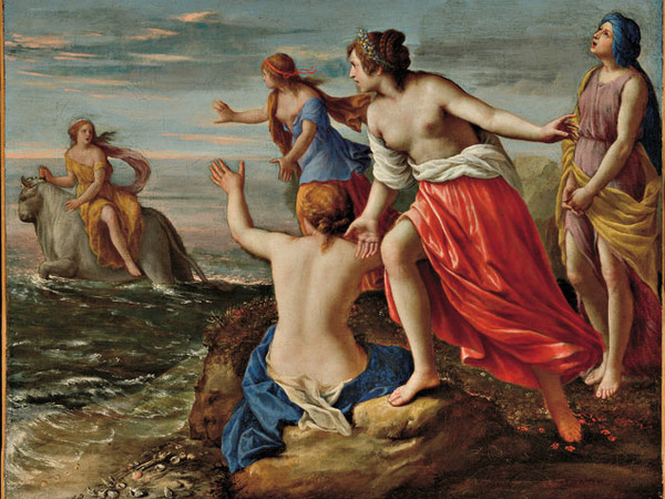 Alessandro Turchi, detto l'Orbetto, Ratto d'Europa, 1625-1630, olio su tela.