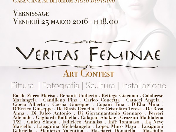 Veritas Feminae | ​Matera ​Art Contest​ ​