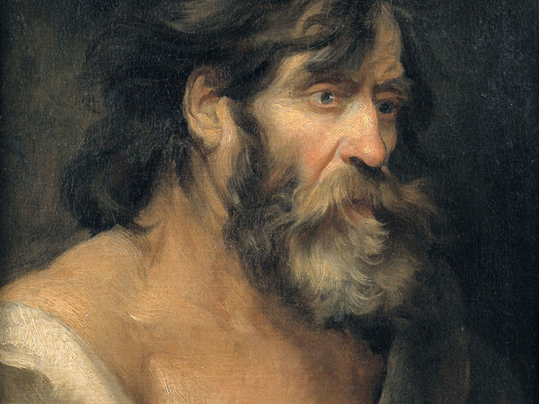 Antoon van Dyck, Testa di carattere, 1613-21, olio su tela, 64,7x50,5 cm.